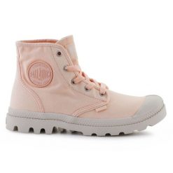 Buty Palladium Pampa Hi 92352-868-M różowe. Czerwone buty treningowe bez wzorów, z gumy, bez zapięcia. Za 503.88 zł.