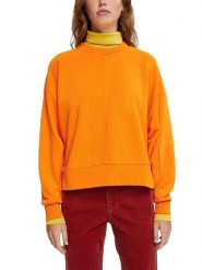 ESPRIT Bluza w kolorze pomarańczowym rozmiar: XS. Pomarańczowe bluzy Esprit, xs, bez wzorów, z bawełny, bez ramiączek, bez kaptura. Za 74.81 zł.