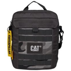 Saszetka na ramię sportowa dla dorosłych Namib Tablet Bag. Czarne nerki i saszetki Caterpillar, bez wzorów, z materiału, sportowe, bez dodatków. Za 149.99 zł.