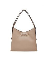 Guess Torebka Lefia HWBG96 44020 Beżowy. Brązowe torebki klasyczne Guess, z aplikacjami, ze skóry, bez dodatków. Za 679.99 zł.
