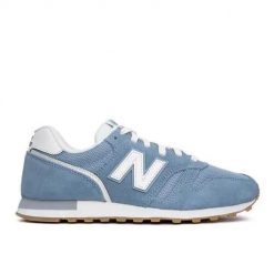 Buty do chodzenia damskie New Balance W3737AZ. Niebieskie buty treningowe New Balance, bez wzorów, z jeansu, bez zapięcia, trekkingowe. Za 375.00 zł.