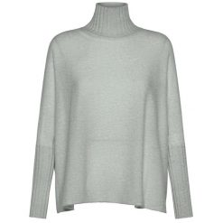 Sweter Deha Wooly Blend High Neck Sweater Damskie. Szare swetry Deha, s, bez wzorów, z kaszmiru, eleganckie, bez ramiączek. Za 488.99 zł.