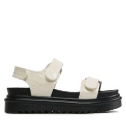 Sandały DeeZee. Sandały DeeZee, bez wzorów, bez obcasa, na płaskiej podeszwie, bez zapięcia. Za 159.99 zł.
