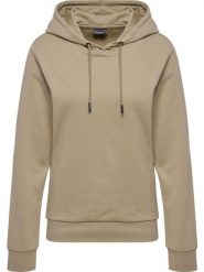 Bluza damska z kapturem Hummel Active Co. Brązowe bluzy z kapturem Hummel, s, bez wzorów, z bawełny, z kapturem, trekkingowe. Za 302.50 zł.