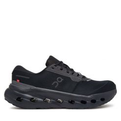 Buty do biegania On. Czarne buty do biegania On, bez wzorów, bez zapięcia, do biegania. Za 809.99 zł.