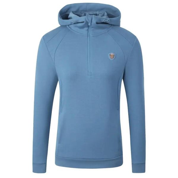 Bluza damska z kapturem Covalliero. Niebieskie bluzy COVALLIERO, m, bez wzorów, z materiału, z kapturem, na fitness i siłownię. Za 312.50 zł.