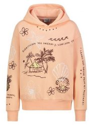 Sublevel Bluza w kolorze pomarańczowym rozmiar: XL. Pomarańczowe bluzy Sublevel, xl, bez wzorów, bez ramiączek, z kapturem. Za 113.99 zł.