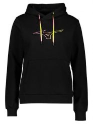 Mizuno Bluza "Athletic" w kolorze czarnym rozmiar: M. Czarne bluzy Mizuno, m, bez wzorów, bez ramiączek, z kapturem. Za 114.44 zł.
