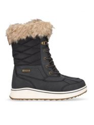 MOLS Śniegowce Sentian W M244394 Granatowy. Niebieskie śniegowce MOLS, bez wzorów, z materiału, bez zapięcia. Za 569.99 zł.