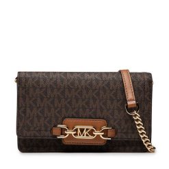 Torebka MICHAEL Michael Kors. Brązowe kopertówki MICHAEL Michael Kors, bez wzorów, bez dodatków. Za 749.99 zł.