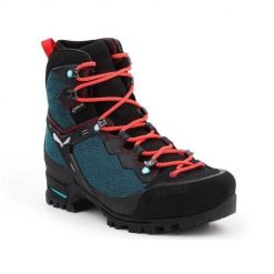 Buty trekkingowe damskie Salewa WS Raven 3 Gtx. Zielone buty trekkingowe Salewa, z materiału, za kostkę, bez zapięcia. Za 1,505.00 zł.