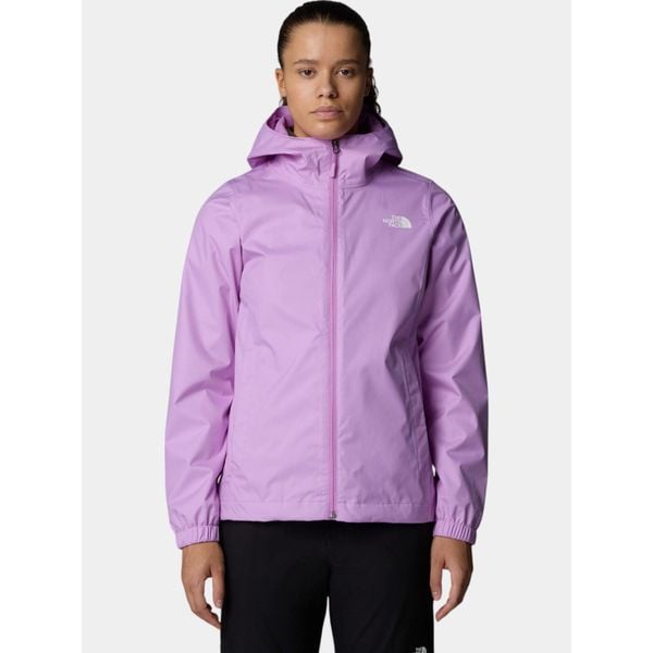 Płaszcz przeciwdeszczowy damski The North Face W Quest. Fioletowe kurtki przeciwdeszczowe The North Face, s, bez wzorów, sportowe, bez kaptura. W wyprzedaży za 456.30 zł.