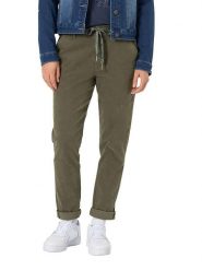 Timezone Spodnie "Ryleigh" w kolorze khaki rozmiar: W32. Brązowe spodnie materiałowe Timezone, bez wzorów, z materiału. Za 83.62 zł.