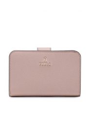 Furla Duży Portfel Damski Camelia WP00314-ARE000-B4L00-1-007-20-CN Beżowy. Brązowe portfele Furla, bez wzorów, ze skóry. Za 749.99 zł.