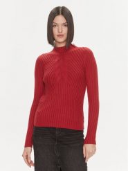 Liu Jo Sweter MF3223 MA95M Czerwony Regular Fit. Czerwone swetry Liu Jo, m, bez wzorów, z syntetyku, bez ramiączek. Za 799.99 zł.