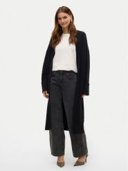 Vero Moda Kardigan Jupiter 10309608 Czarny Relaxed Fit. Czarne swetry Vero Moda, s, bez wzorów, z syntetyku, bez ramiączek. Za 99.99 zł.