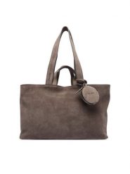 Vic Matié Torebka Heavy 1H0608T 999V090340 Szary. Szare shopper bag Vic Matié, bez wzorów, ze skóry, bez dodatków. Za 1,629.00 zł.