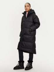 4F Kurtka puchowa 4FWAW24TDJAF465 Czarny Loose Fit. Czarne kurtki 4f, l, bez wzorów, z puchu, bez kaptura. Za 499.99 zł.