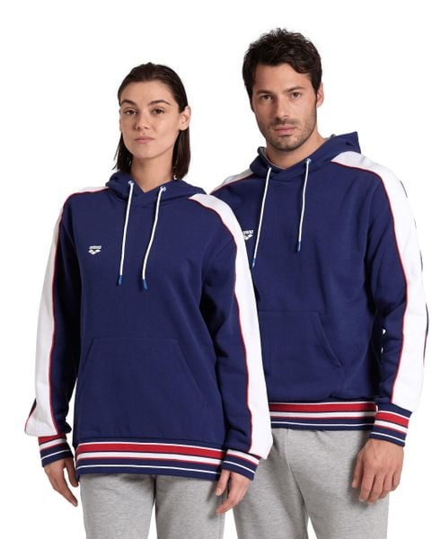 Bluza Arena Hooded Sweat Inserts z kapturem. Niebieskie bluzy z kapturem Arena, l, bez wzorów, z bawełny, z kapturem, na fitness i siłownię. Za 300.76 zł.