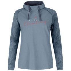 Bluza damska z kapturem Rafiki Estrella. Czarne bluzy RAFIKI, bez wzorów, z bawełny, bez ramiączek, z kapturem. Za 364.25 zł.