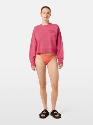 Scotch & Soda Bluza w kolorze różowym rozmiar: XS. Różowe bluzy bez kaptura Scotch & Soda, xs, bez wzorów, z bawełny, bez kaptura. Za 148.61 zł.