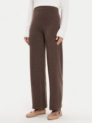 Max Mara Leisure Spodnie materiałowe Epopea 2426336038600 Brązowy Regular Fit. Brązowe spodnie materiałowe Max Mara Leisure, bez wzorów, z materiału. Za 649.99 zł.