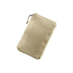 Portfel turystyczny Deuter Travel Wallet - desert. Brązowe portfele Deuter, bez wzorów. Za 161.99 zł.