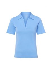 Brookshire koszulka polo Kobiety Dżersej niebieski, L. Niebieskie t-shirty sportowe brookshire, l, bez wzorów, z bawełny, bez ramiączek. Za 79.95 zł.