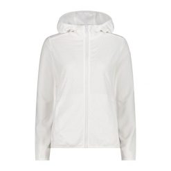 Kurtka narciarska z kapturem na zamek dla kobiet CMP. Białe kurtki narciarskie CMP, na zimę, xl, bez wzorów, z kapturem, narciarskie. Za 331.00 zł.