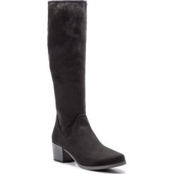 Kozaki CAPRICE - 9-25506-21 Black Stretch 044. Czarne kozaki Caprice, z materiału. Za 249.90 zł.