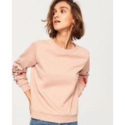 Bluza z ozdobnymi rękawami - Różowy. Bluzy marki Reserved. W wyprzedaży za 39.99 zł.