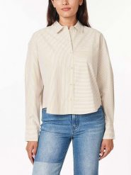 Scotch & Soda Koszula w kolorze żółtym rozmiar: M. Żółte koszule Scotch & Soda, m, bez wzorów, z bawełny, bez kołnierzyka, bez ramiączek. Za 83.42 zł.