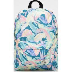 Billabong plecak damski kolor zielony duży wzorzysty. Zielone plecaki Billabong, bez wzorów, do ręki, bez dodatków. W wyprzedaży za 134.99 zł.