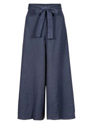 Herrlicher Spodnie "Nelanie" w kolorze szaroniebieskim rozmiar: M. Niebieskie spodnie materiałowe Herrlicher, bez wzorów, z materiału, z podwyższonym stanem. Za 195.99 zł.