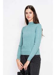 William de Faye Sweter w kolorze turkusowym rozmiar: 42. Niebieskie swetry William de Faye, bez wzorów, klasyczne, bez ramiączek. Za 113.99 zł.