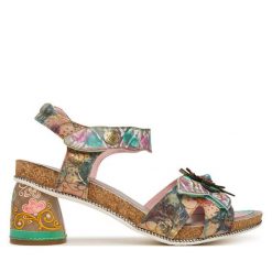 Sandały Laura Vita. Sandały LAURA VITA, bez wzorów, bez obcasa, na słupku, bez zapięcia. Za 439.99 zł.