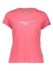 Mizuno Koszulka sportowa w kolorze jasnoróżowym rozmiar: S. Różowe t-shirty sportowe Mizuno, s, bez wzorów, bez ramiączek, outdoorowe. Za 66.00 zł.