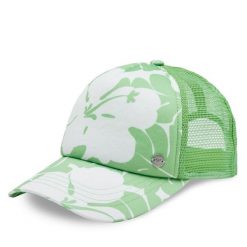 Czapka z daszkiem Roxy. Zielone czapki z daszkiem Roxy, bez wzorów. Za 79.99 zł.