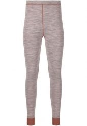 Legginsy z wełny merino damskie Whistler Camea. Brązowe legginsy WHISTLER, bez wzorów, z materiału, eleganckie, długie. Za 249.50 zł.