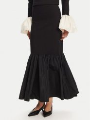 STAUD Spódnica maxi Hawthorne R25R6115PF Czarny Regular Fit. Czarne spódnice STAUD, m, bez wzorów, z wiskozy, maxi. Za 1,399.00 zł.