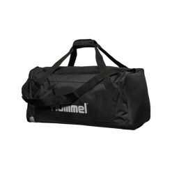 Torba sportowa dla dorosłych Hummel Core Sports Bag. Czarne torby sportowe Hummel, bez wzorów, na ramię, duże. Za 194.60 zł.