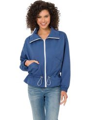 Heine Kurtka przejściowa w kolorze niebieskim rozmiar: 46. Niebieskie kurtki Heine, bez wzorów, bez kaptura. Za 105.38 zł.