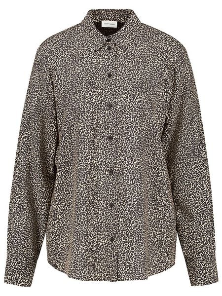 Gerry Weber Bluzka w kolorze czarno-beżowym rozmiar: 36. Brązowe bluzki Gerry Weber, s, bez wzorów, z wiskozy, klasyczne, bez kołnierzyka, bez ramiączek. Za 113.63 zł.