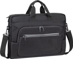 Torba Rivacase 7531 czarny. Czarne torby na laptopa RivaCase, bez wzorów, z neoprenu, na ramię. Za 148.00 zł.