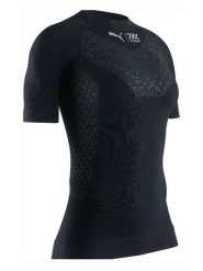 X-Bionic Koszulka w kolorze czarnym do biegania rozmiar: XS. Czarne t-shirty sportowe X BIONIC, xs, bez wzorów, z materiału, bez ramiączek, do biegania. Za 211.31 zł.