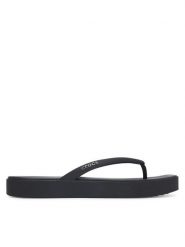 Crocs Japonki Miami Square Flatform Flip 214161 Czarny. Czarne japonki Crocs, bez wzorów, z tworzywa sztucznego. Za 179.99 zł.