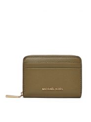 MICHAEL Michael Kors Mały Portfel Damski 32T4GJ6Z5L Zielony. Zielone portfele MICHAEL Michael Kors, bez wzorów, ze skóry. Za 269.99 zł.