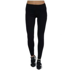 Legginsy Damskie Żakard Engineered. Czarne legginsy Converse, bez wzorów, z materiału, długie. Za 84.40 zł.