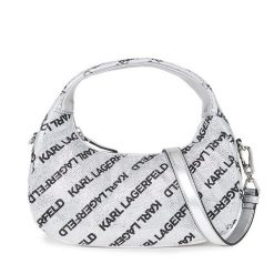 Torebka KARL LAGERFELD. Szare torebki klasyczne KARL LAGERFELD, bez wzorów, klasyczne, bez dodatków. Za 1,299.00 zł.