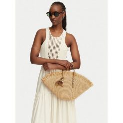 Torebka MICHAEL Michael Kors. Brązowe torebki klasyczne MICHAEL Michael Kors, bez wzorów, klasyczne, bez dodatków. Za 1,049.00 zł.